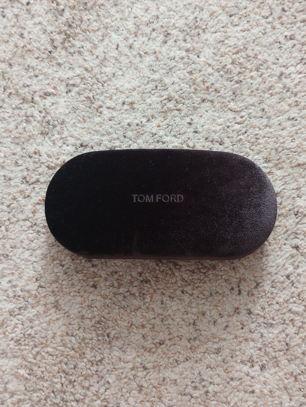 Tom Ford Sunglasses Case Velvet Brown Stylish